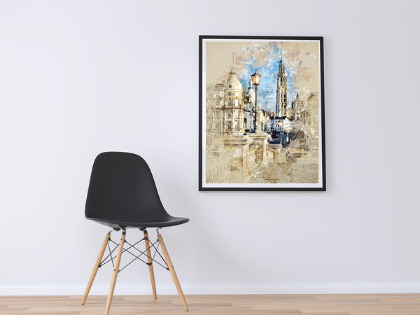 single pc wall frame (18x24)