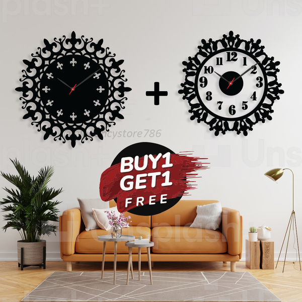 Wooden Wall Clock Combo 19