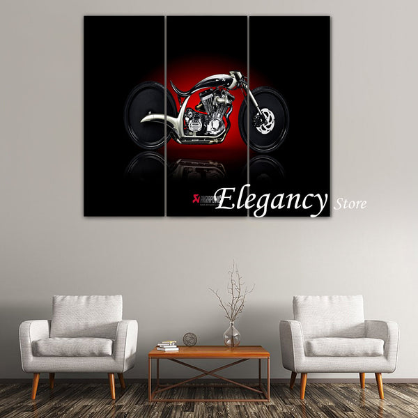 3 PCS 3D Digital Wall Frame