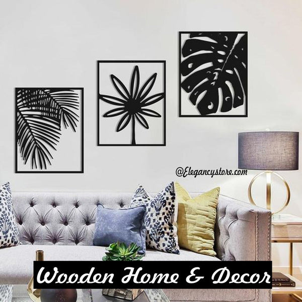 Eid Sale 3 Pcs Flory Wall Hanging OP