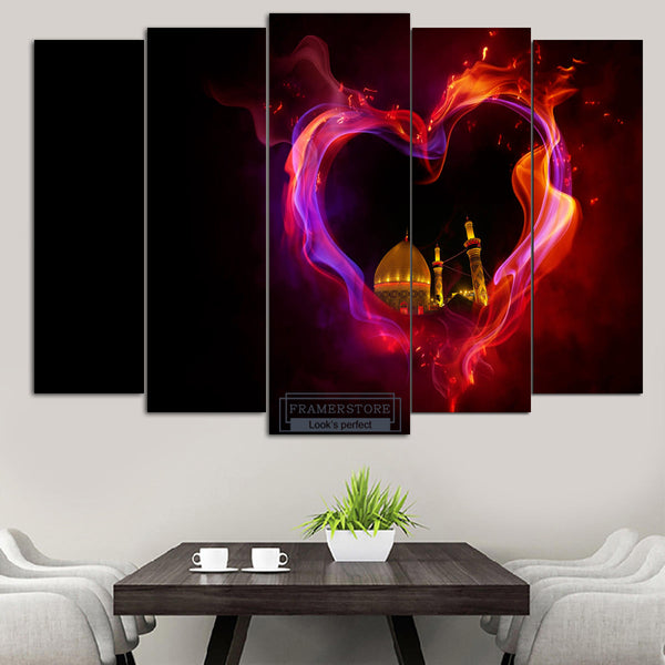 5 PCS WALL FRAME (MU-57)