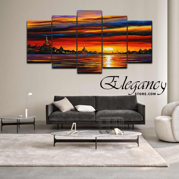 Abstract Art Frames 5 Spliters  (HS-6006)