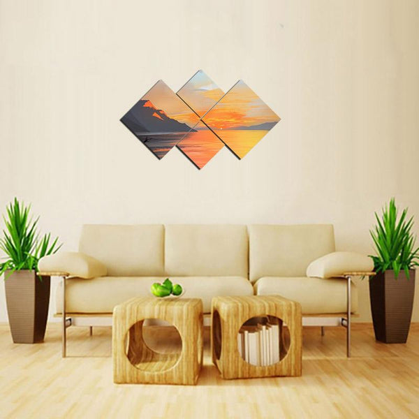 Diamond Shape Laminated Frame (Unique)