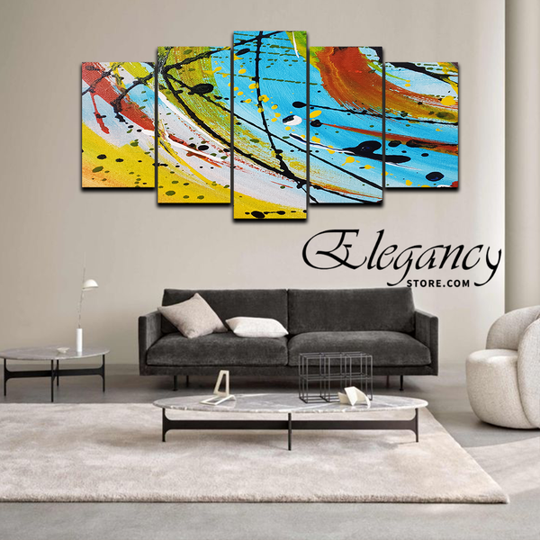 Abstract Art Frames 5 Spliters  (HS-6007)