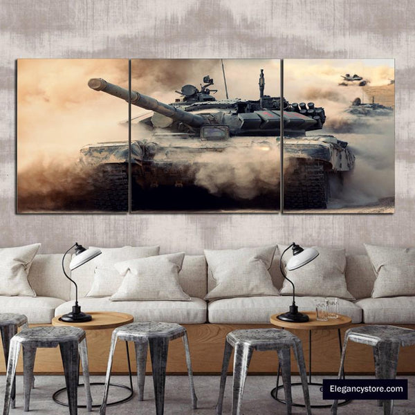 3 PCS Modern Wall Decor (Army)