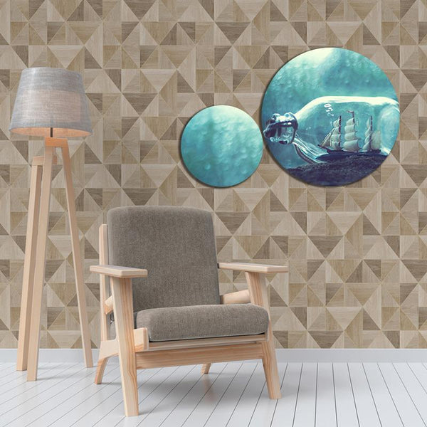 2 Pc Round Shape Frame