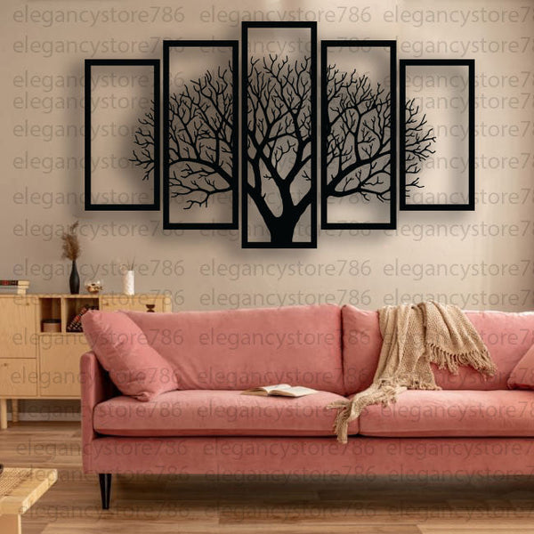 STOCK CLEARANCE SALE 5 PCS WALL HANGING TREE SMALL EE63094