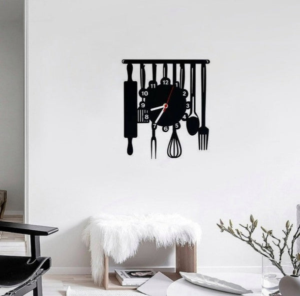 Wooden Wall Clock (VS_030)