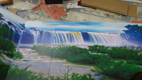 5 EQUAL PCS WALL FRAME (24X60) (R-4)