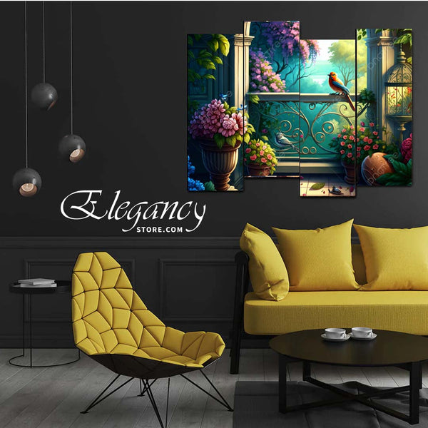 4 Pcs Wall Frame (HS0074)