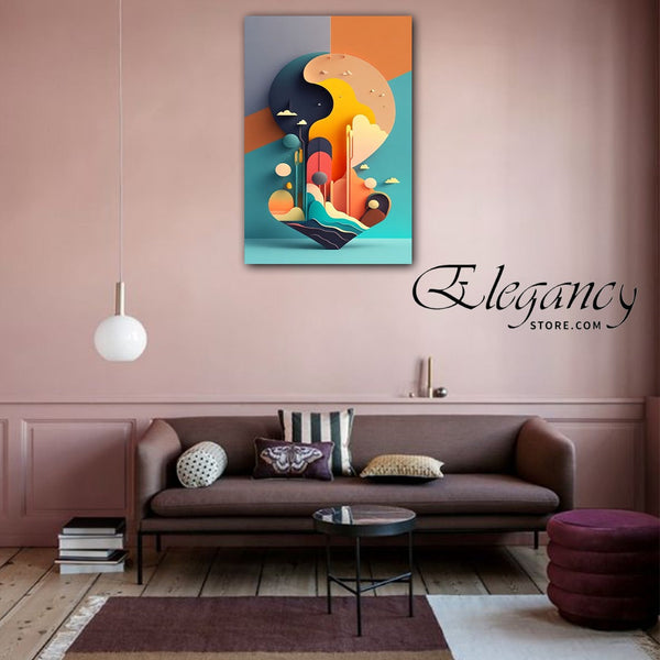 1 Pc Wooden Wall Hanging (HS10033)