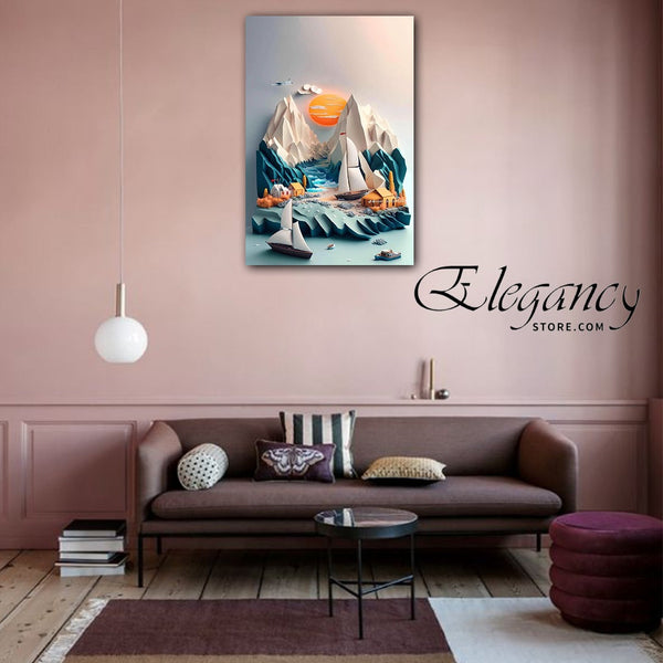 1 Pc Wooden Wall Hanging (HS10034)