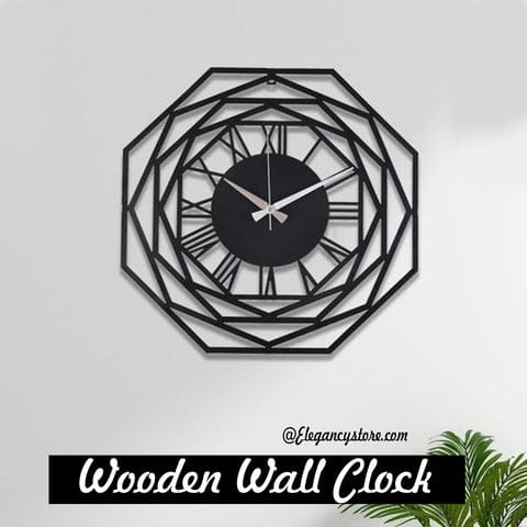 Clearance Sale Wood and Wall clock (14*14)