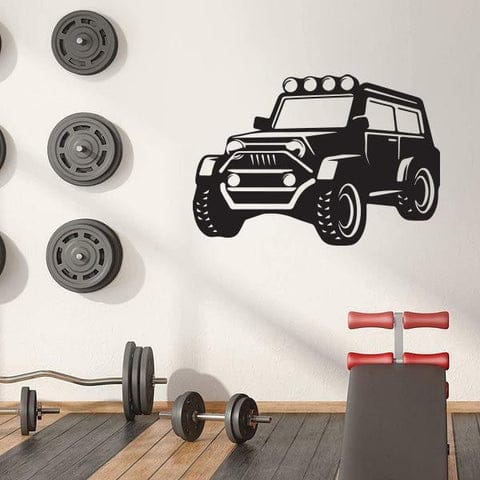 Clearance Sale 1 Pcs wooden and Wall Hanging Jeep