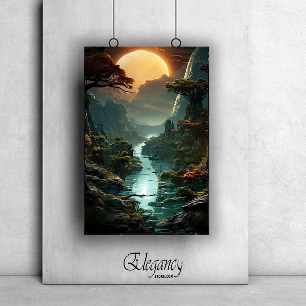 1 Pcs Wall Hanging Frame ABS-017