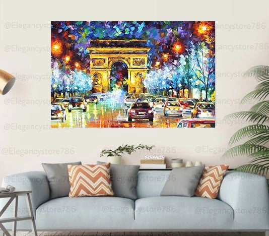 Single Pc Abstract Wall Frame 005