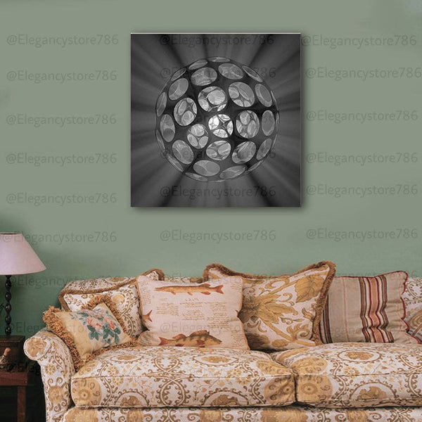 Single Pc Abstract Wall Frame 0011