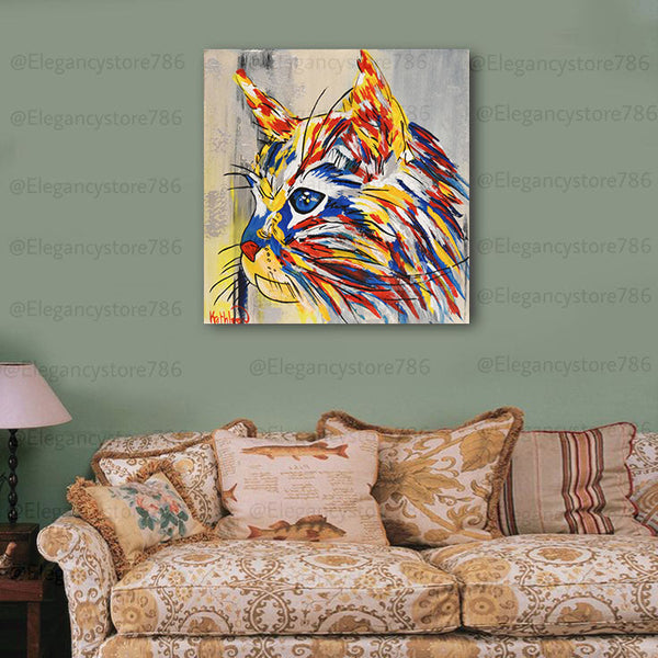 Single Pc Abstract Wall Frame 0012