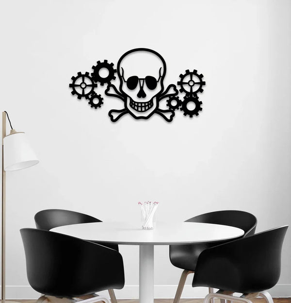 Skull Wooden Wall Art and Decor